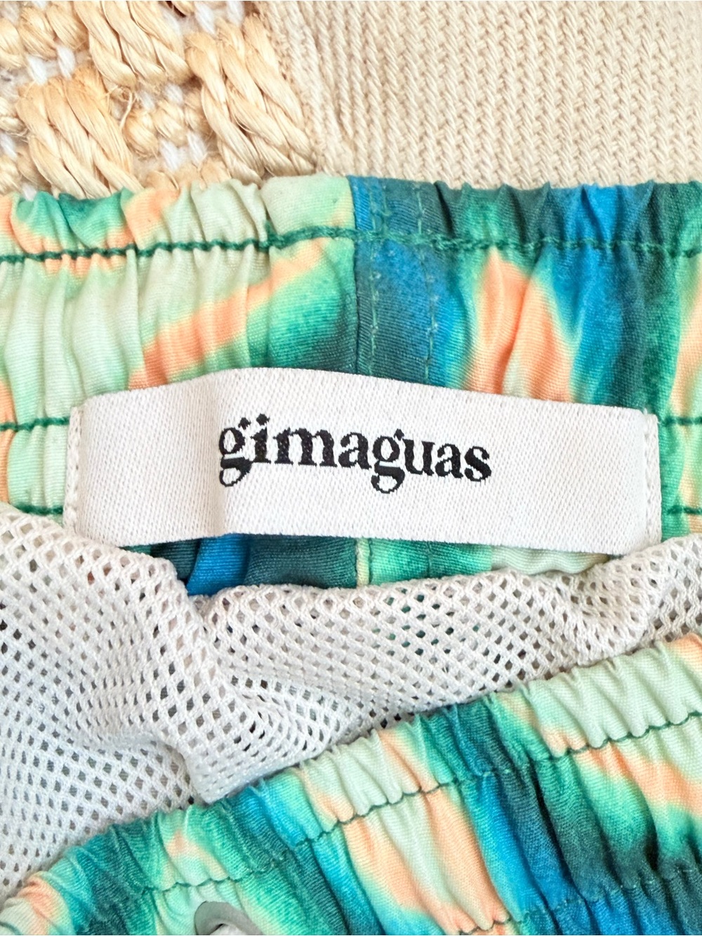 Gimaguas Men's Green Swim Shorts - Picture 4 of 4